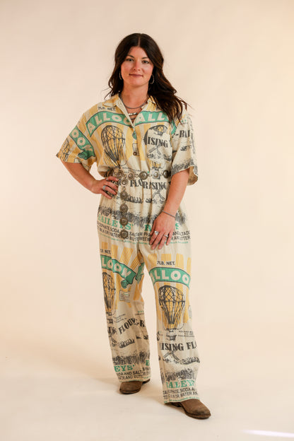 Balloon Self-Raising Flour Coveralls