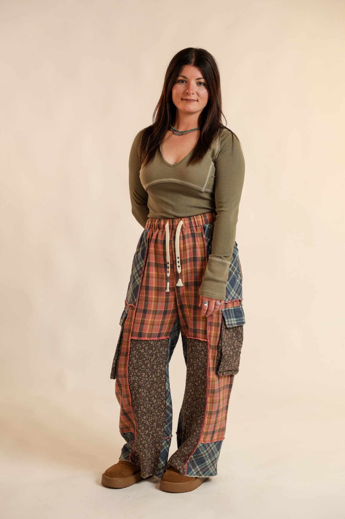 Patchwork Pants