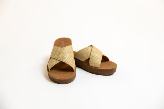 Crisscross Strap Sandal